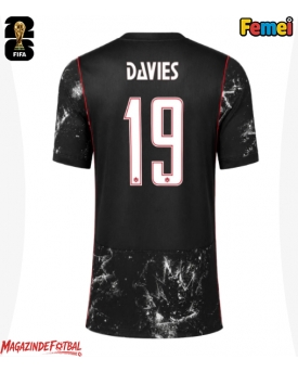 Canada Alphonso Davies #19 Echipament de Fotbal Replică Mondial 2026 Femei Deplasare Canada Alphonso Davies #19 Echipament de Fotbal Replică Mondial 2026 Femei Deplasare